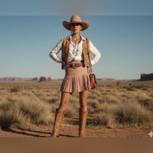 J.Crew women’s skirt blush color size 2 bohemian , western & chic look
